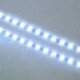 fehér 2 X 12V 12 LED 30cm 5050 SMD LED csík könnyű rugalmas vízálló DIY autós dekoráció