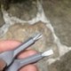 Ezüst Pocket Outdoor Tool EDC csavarhúzó rozsdamentes acél kulcstartó kulcstartó Multi Kit