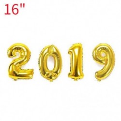 2019 (arany) 2019 Boldog új évet arany fólia léggömbök Éva fél boldog karácsonyi díszek