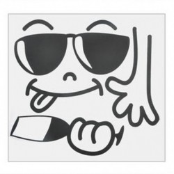 D Smiley Face hűtőszekrény matrica Vinyl fali matricák hűtőszekrény konyha fürdőszoba