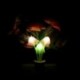 Lótusz virág US Plug virág gomba LED éjszakai fényérzékelő Baba ágy szoba fali lámpa dekoráció ÚJ