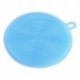 Kék Szilikonos edénymosogató szivacsos súroló konyha Tiszta antibakteriális eszköz konyha