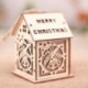 Nagy harang Karácsonyi Led könnyű fa ház aranyos karácsonyi fa lóg díszek Holiday Decor