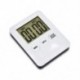 Piros 1 X Nagy LCD digitális konyhai főzési időzítő Count-Down Up Clock Alarm mágneses
