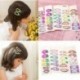 * 2 6Pcs (sellő) 6Pcs lányok baba gyümölcs haj klipek Snaps Hairpin Mini Barrettes haj kiegészítők