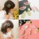 * 2 6Pcs (sellő) 6Pcs lányok baba gyümölcs haj klipek Snaps Hairpin Mini Barrettes haj kiegészítők