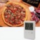Fekete Mágneses nagy LCD digitális konyhai főzési időzítő Count-Down Up Clock Alarm Hot