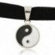 Az élet fája 90`-es gótikus bársonyvezeték Choker bájos nyaklánc medál Retro Boho ezüst tibeti