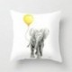 * 6 Sárga lakberendezés Art kanapé kanapé dobja PILLOW COVER Párnahuzat 18x18 &quot