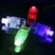 10pc / set LED Finger Lights Lézerfényes sugárzó fáklya Glow Party Ring Supply