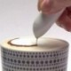 Rózsaszín Elektromos Latte Art toll a kávé torta dekoráció kávéfaragás Pen Cake Spice Pen
