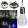 5 Led napelemes izzó 15W hordozható napelemes LED újratölthető lámpa kültéri kemping udvari lámpa