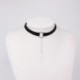 * 47 Gothic Punk fekete csipke retro choker nyaklánc ékszer csipke virág medál