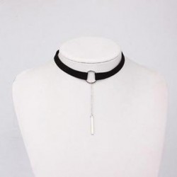 * 47 Gothic Punk fekete csipke retro choker nyaklánc ékszer csipke virág medál