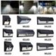1 Pack-20 LED 48/90/144 LED napelemes tápegység Kerti lámpa Spotlight gyep tájképek vízálló