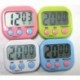 Zöld Új nagy LCD digitális konyhai főzési időzítő Count-Down Up óra hangos riasztó eszköz
