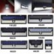 1 Pack-48 LED 48/90/144 LED napelemes vízálló kerti lámpa Spotlight gyep tájképfények