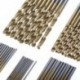 50Pcs titán bevonatú HSS nagysebességű acél fúrószerszám készlet 1 / 1,5 / 2 / 2,5 / 3mm JP
