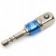 3Pcs 1/4 &quot 3/8&quot  1/2 &quot 3Pc / Set Hex Drill Bit csatlakozó adapter elektromos ütközésvezérlő