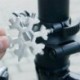 Ezüst Snowflake Multi Tool 19-1 hópehely acél alakzat lapos kereszt háztartási kéziszerszám