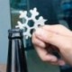 Ezüst Snowflake Multi Tool 19-1 hópehely acél alakzat lapos kereszt háztartási kéziszerszám