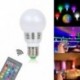 E14 E27 7W RGB LED 16 többszínű varázslámpa izzó   vezeték nélküli távirányító