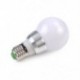 E27 E27 7W RGB LED 16 többszínű varázslámpa izzó   vezeték nélküli távirányító