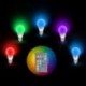 E27 E27 7W RGB LED 16 többszínű varázslámpa izzó   vezeték nélküli távirányító JP