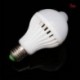 7W E27 7W / 9W Auto PIR mozgásérzékelő LED izzó energia villanykörte infravörös lámpa