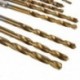 13pc1.5-6.5mm HSS titán bevonatú 1/4 &quot Hex Shank csavaros fúrószerszám