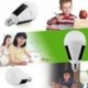 LED napelemes lámpa újratölthető 7W E27 sátor kemping halászati napenergiával működő lámpa