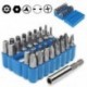 Biztonsági bit 33db Kit szabotázs bizonyító Torx csavarkulcs csavarhúzó Star Hex tartó