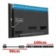 2Pcs USB tápfeszültségű RGB LED 5050-es szalag világítás TV-háttérvilágításhoz