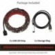 2Pcs USB tápfeszültségű RGB LED 5050-es szalag világítás TV-háttérvilágításhoz