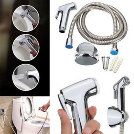 WC Shattaf adapter Spray kézi bidet zuhanyfej fali konzol tömlő eszköz
