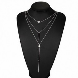 Ezüst Divat Női Choker Chunky nyilatkozat Bib lánc Charm medál nyaklánc ékszer