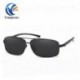 Ezüst keret   zöld lencse Unisex sport polarizált retro UV400 tükör napszemüveg kültéri szemüvegek jp