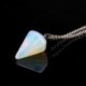 * 15 1db Opal Drágakövek Természetes kristály kvarc gyógyító pont Chakra kő medál nyaklánc