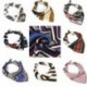 * 3 Női tér selyem érzi szatén sál vékony retro elegáns fej-nyak haj Tie Band