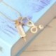 Női Alloy orvosi sztetoszkóp fecskendő varázsa medál lánc nyaklánc ékszer Új