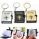 Arany Mini Biblia kulcstartók English HOLY BIBLE Vallási keresztény Jézus kereszt kulcstartók