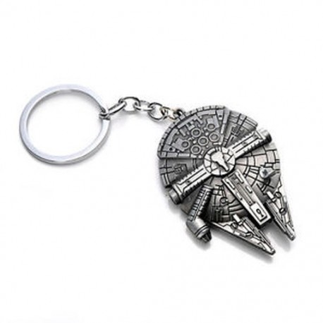 Millennium Falcon Csillagok háborúja Millenium Falcon Csillagmegőrző Fém kulcstartó gyűrű kulcstartó