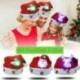 Medve gyerekeknek LED karácsonyi kalap Mikulás hóember rénszarvas sapka karácsonyi dekoráció gyerekek ajándék forró
