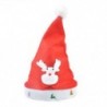 Rénszarvas gyerekeknek LED karácsonyi kalap Mikulás rénszarvas hóember sapka karácsonyi dekoráció gyerekek ajándék