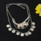 Vintage strand tengeri kagyló érme medál lánc choker nyilatkozat nyaklánc ékszerek