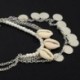 Vintage strand tengeri kagyló érme medál lánc choker nyilatkozat nyaklánc ékszerek