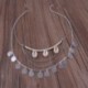 Vintage strand tengeri kagyló érme medál lánc choker nyilatkozat nyaklánc ékszerek
