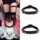 Punk nők gótikus bőr choker szív lánc Spike szegecs csat nyaklánc