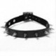 Punk nők gótikus bőr choker szív lánc Spike szegecs csat nyaklánc
