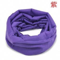 Lila Új pamut cső sál Bandana fej arc maszk nyak Gaiter Snood fejfedők Beanie